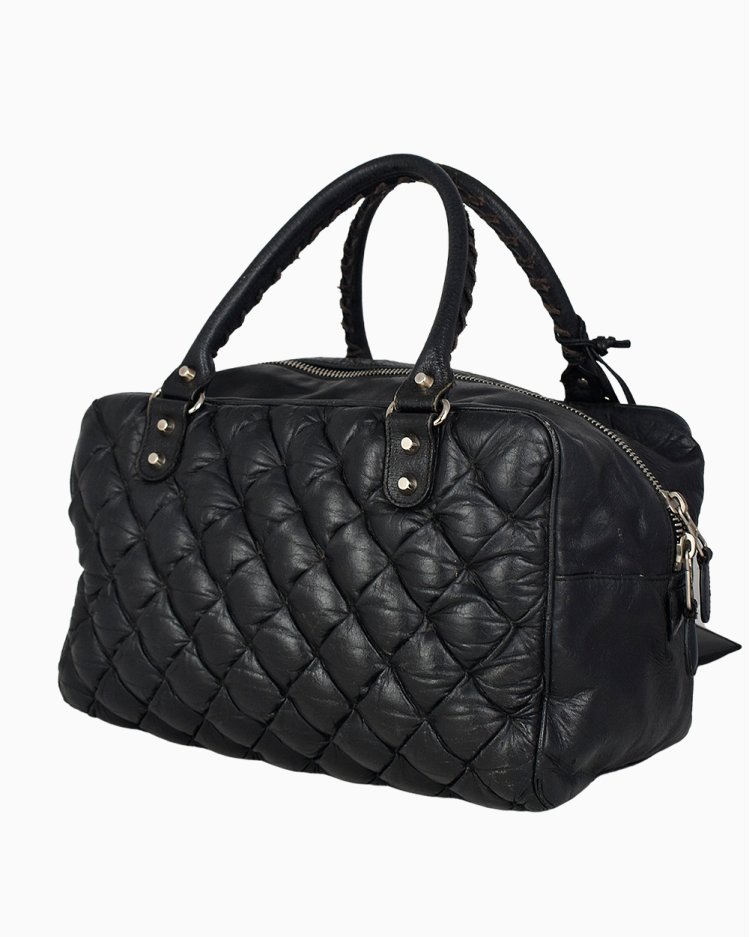 Bolsa Balenciaga Original Plombe Quilted Chevre Matelasse